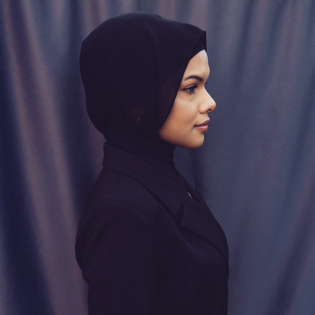 Portrait of a young Turkish woman legal advisor smiling
